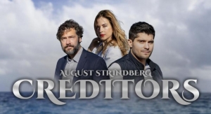 &Epsilon;ί&delta;&alpha;&mu;&epsilon; &tau;&eta;&nu; &pi;&alpha;&rho;ά&sigma;&tau;&alpha;&sigma;&eta; THE CREDITORS