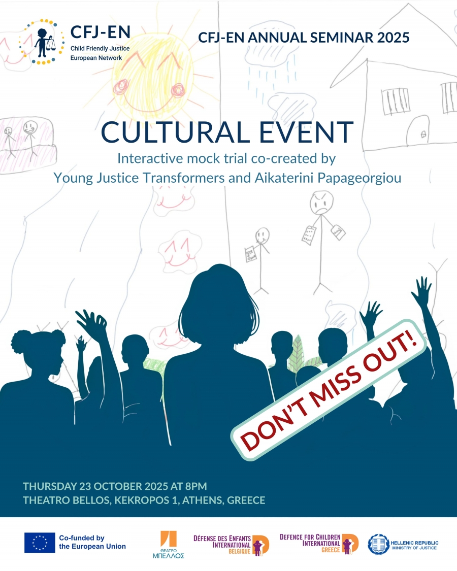 4ο Ετήσιο Συνέδριο «Γεφυρώνοντας τα συστήματα παιδικής προστασίας και παιδικής δικαιοσύνης - Προς μια παιδοκεντρική προσέγγιση»  “Bridging Child Protection and Child Justice  Enhancing collaborations for child-centered justice systems”