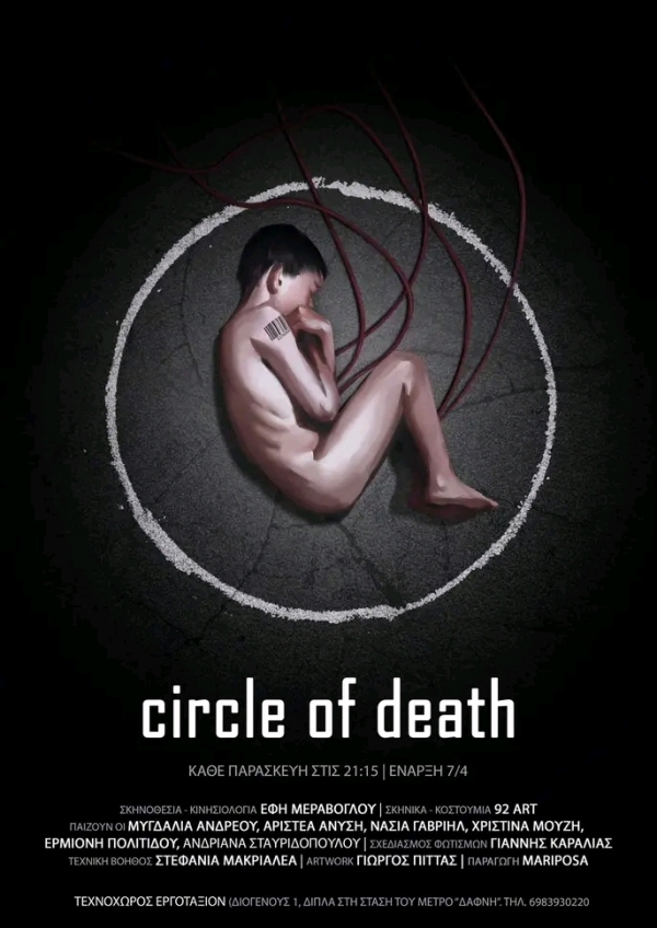 &Epsilon;ί&delta;&alpha;&mu;&epsilon; &tau;&omicron; Circle of Death &sigma;&tau;&omicron; &theta;έ&alpha;&tau;&rho;&omicron; &Epsilon;&rho;&gamma;&omicron;&tau;ά&xi;&iota;&omicron;&nu;.